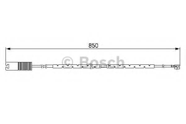 BOSCH 998 Сигналізатор, знос гальмівних колодок