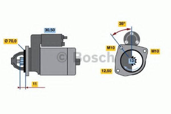 CHRYSLER 04686 512ACC Стартер