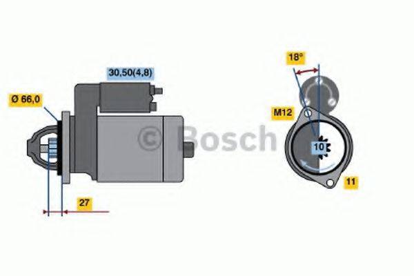 VW 059911021B Стартер