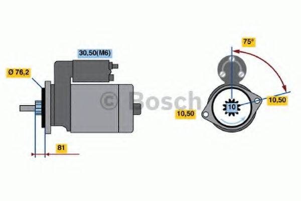 BOSCH 2287 Стартер