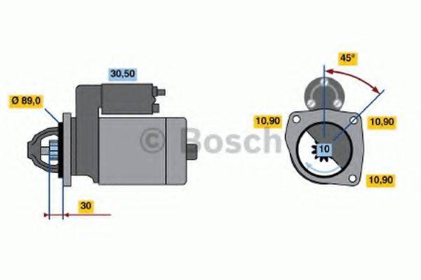 CASE IH 2852 478 Стартер