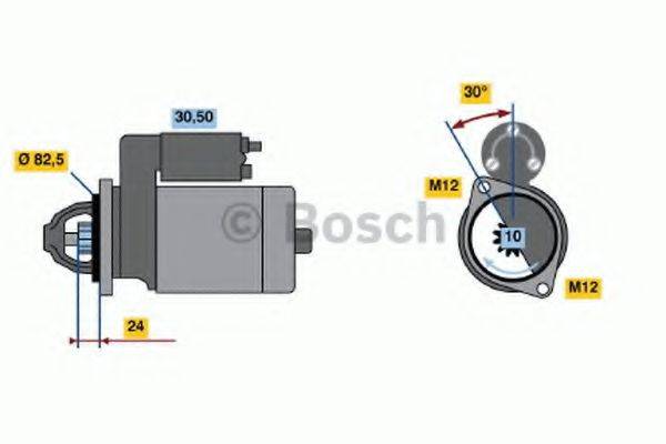 MERCEDES-BENZ 003 151 22 01 Стартер