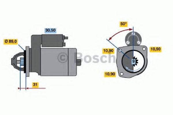 BOSCH 1270 Стартер