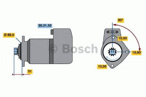 LIEBHERR 629 00 40 Стартер