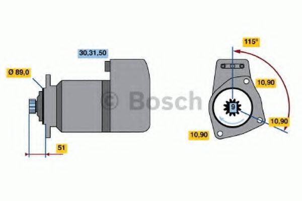 SCANIA 1414068 Стартер