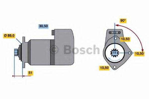 BOSCH 1159 Стартер