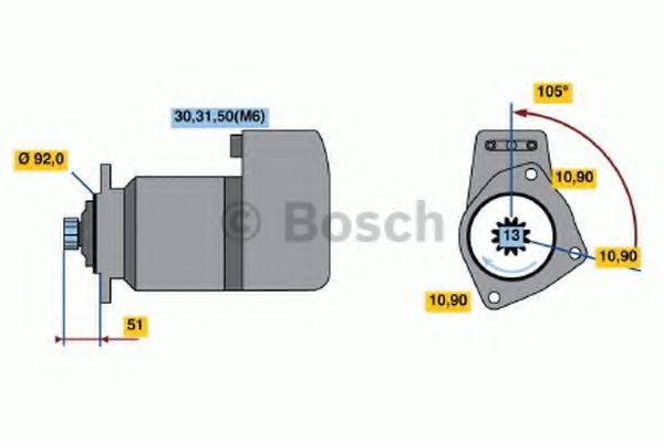 IVECO 8009534 Стартер