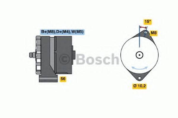 VW 049903027B Генератор