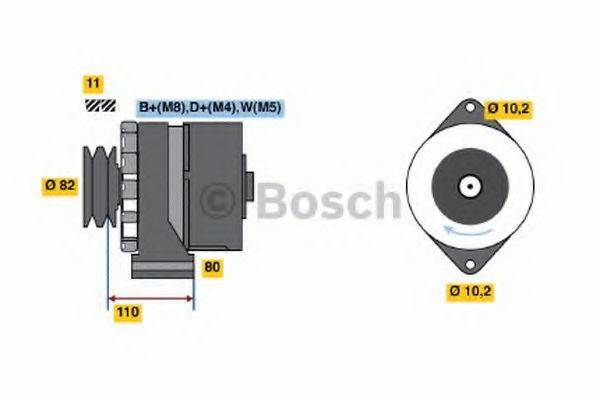 BOSCH 0120469959 Генератор