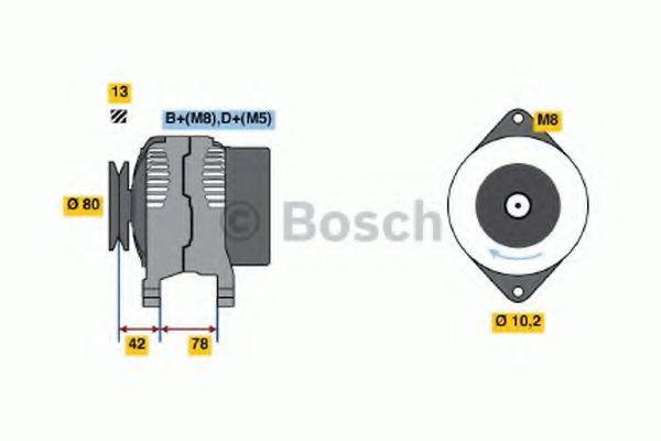 BOSCH 0123310033 Генератор