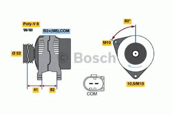 BOSCH 4809 Генератор