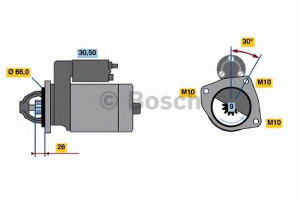 BOSCH 1022 Стартер