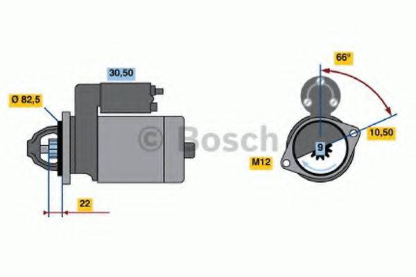 BOSCH 1025 Стартер