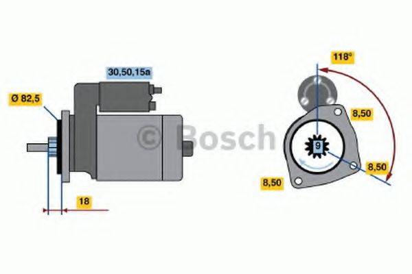 BOSCH 1035 Стартер