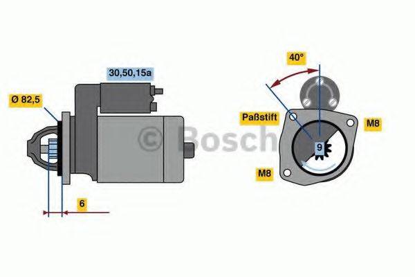BOSCH 1066 Стартер