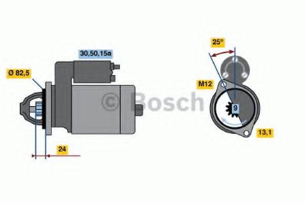 BOSCH 1078 Стартер