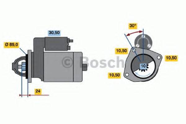 BOSCH 1111 Стартер