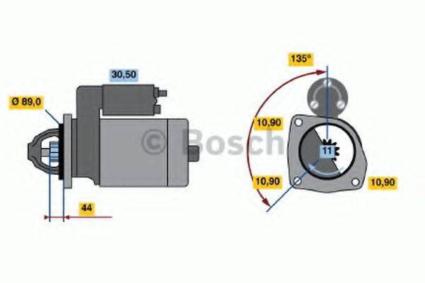 BOSCH 1117 Стартер