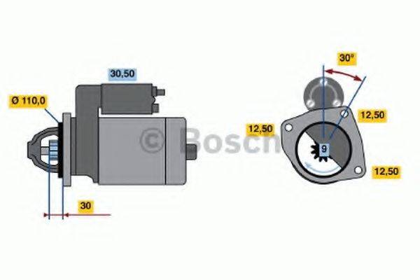 BOSCH 1133 Стартер