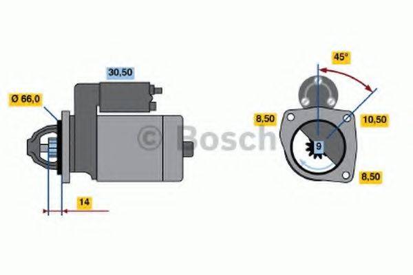 BOSCH 1183 Стартер