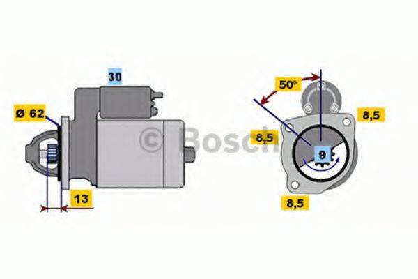 BOSCH 1194 Стартер