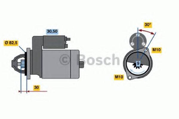 BOSCH 1241 Стартер