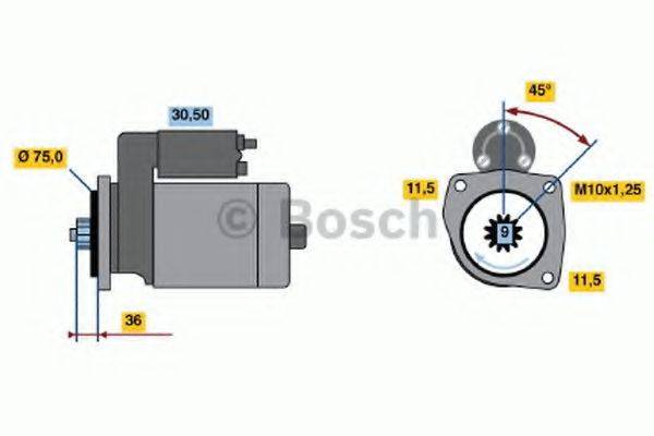 BOSCH 1285 Стартер