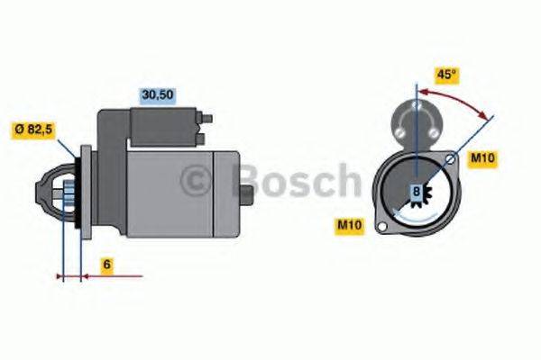 BOSCH 1291 Стартер