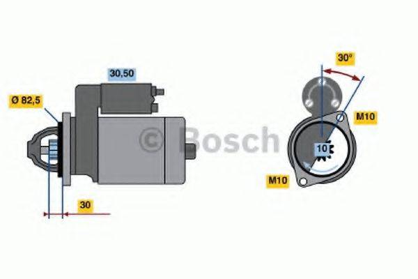 BOSCH 1339 Стартер