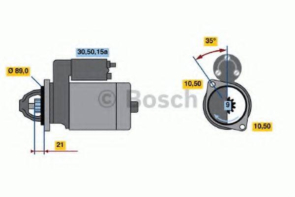 BOSCH 1316 Стартер