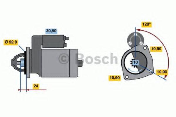 BOSCH 1318 Стартер