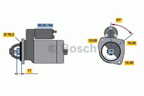 BOSCH 1322 Стартер