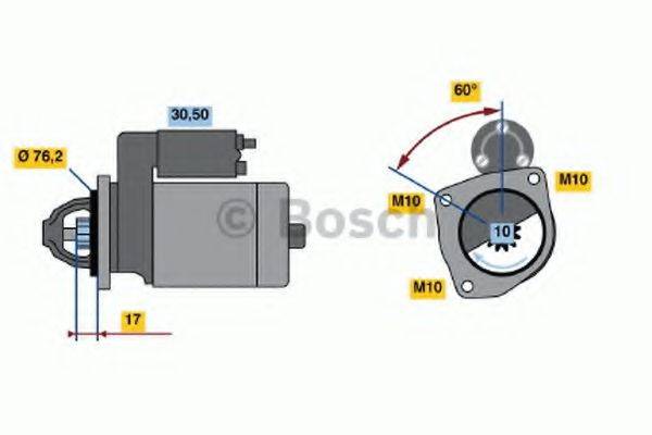 BOSCH 1327 Стартер