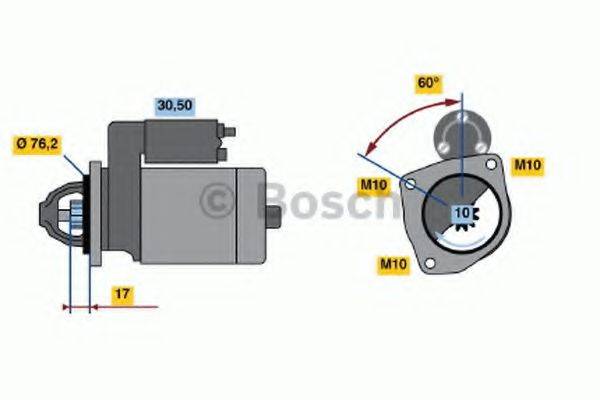 BOSCH 1328 Стартер