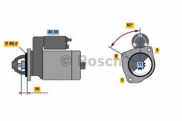 BOSCH 1362 Стартер