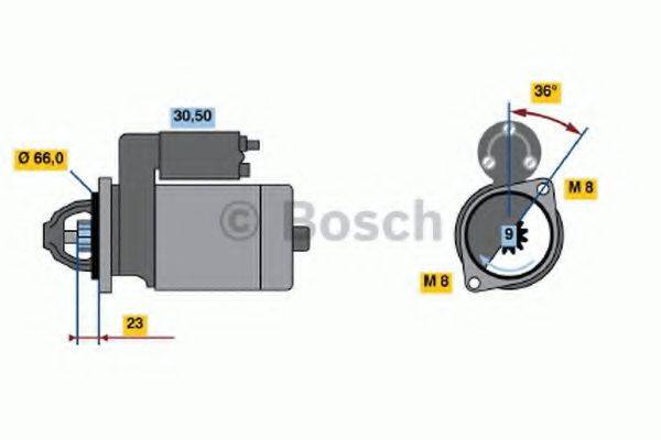 BOSCH 1380 Стартер