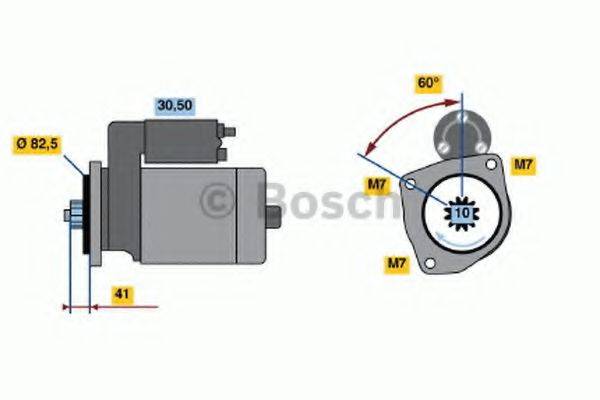 BOSCH 1383 Стартер