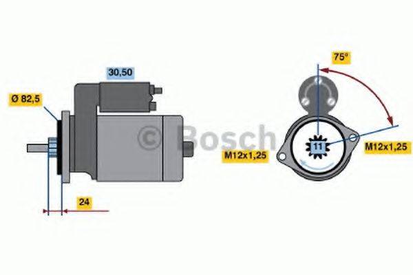 BOSCH 1399 Стартер