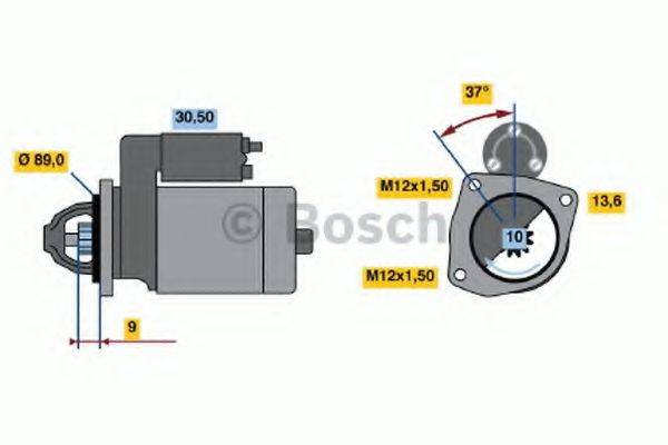 BOSCH 1410 Стартер