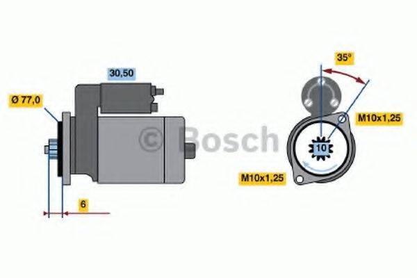 BOSCH 1416 Стартер