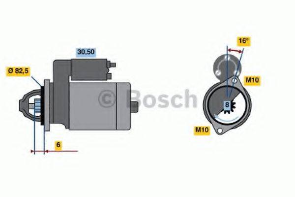 BOSCH 1420 Стартер
