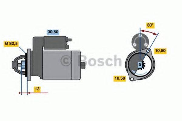 BOSCH 1428 Стартер