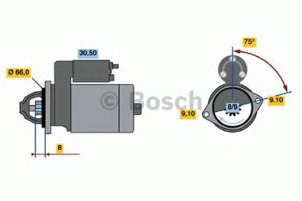BOSCH 1435 Стартер
