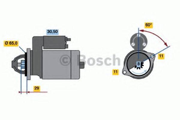 BOSCH 1438 Стартер