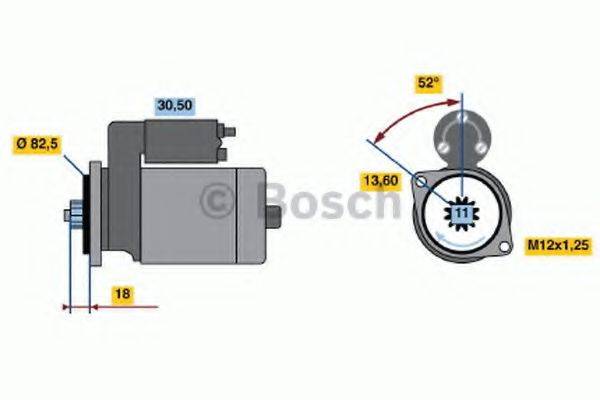 BOSCH 1447 Стартер