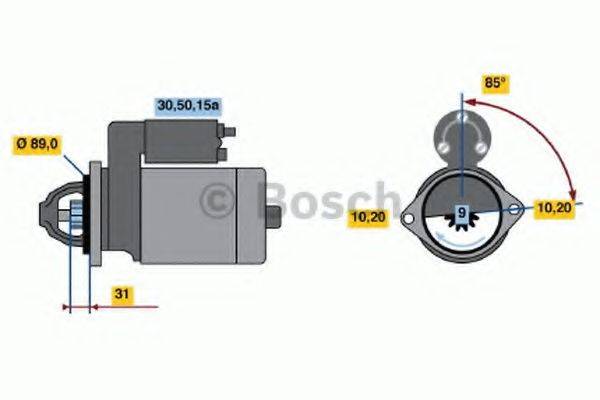 BOSCH 1472 Стартер