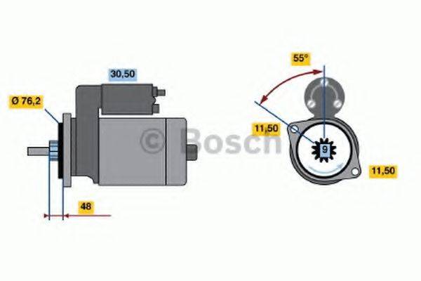 BOSCH 1483 Стартер