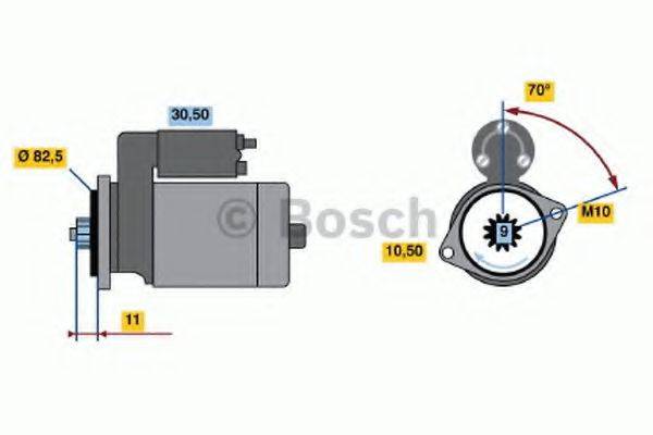 BOSCH 1502 Стартер