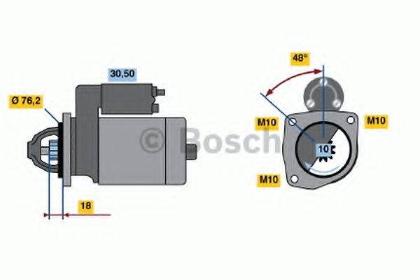 BOSCH 1509 Стартер