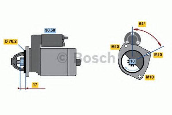 BOSCH 1526 Стартер